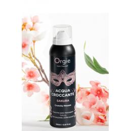 Mousse de massage effervescente