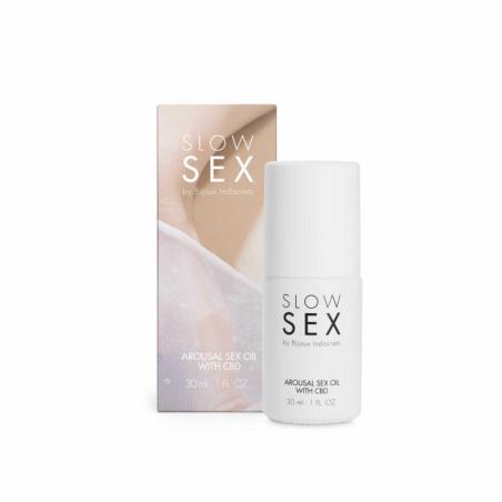 .Huile sexuelle au CBD - Slow sex