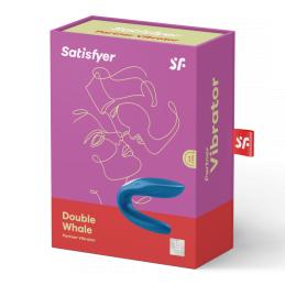 - Vibro Partner Whale Bleu : Le sextoy double plaisir pour elle (Point G & Clito) et lui !