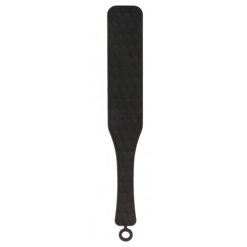 - Ouch! Paddle SM Silicone Noir : Pour une Correction... Avec Style et Texture !