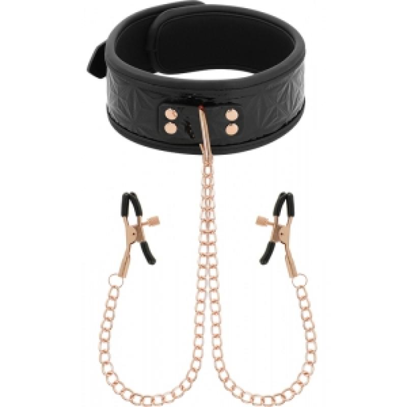 'Collier avec pince-tétons - Begme
