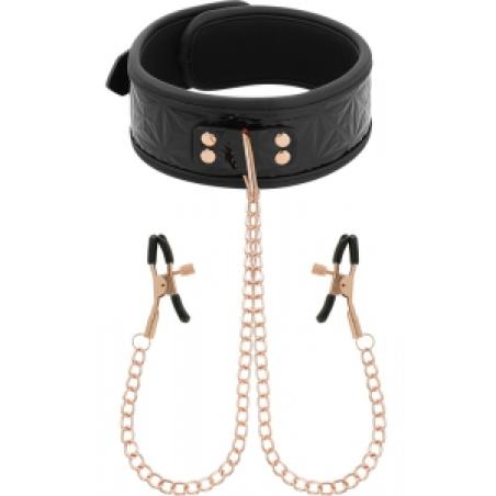 'Collier avec pince-tétons - Begme