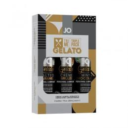 ' H2O Lubrifiants Pack Gelato Tri Me Triple - 3 x 3 ml
