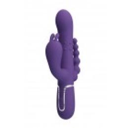 Rabbit vibro billes rotatives-stimulateur clitoris- anal - Pretty Love