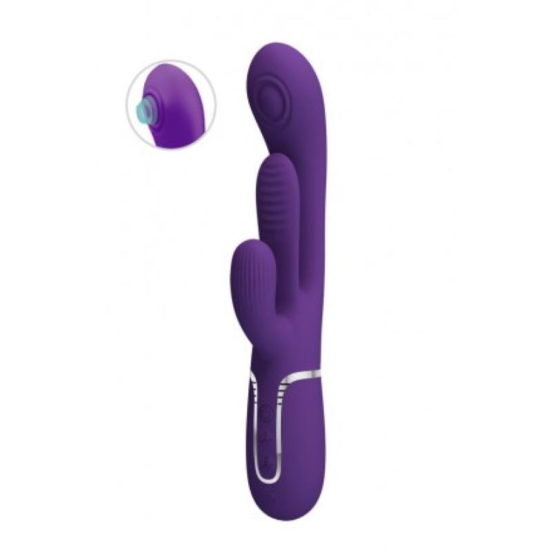 ' Shania Rabbit vibro tapote - stimulateur clitoris  - Pretty Love