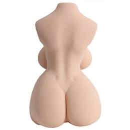 ' Masturbateur Buste avec Pénis articulé Shemale Sexe de 17cm - My Sex Partner