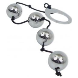 ' Boules anales Beads Heavy metal 30 x 2 cm - Seven Creation