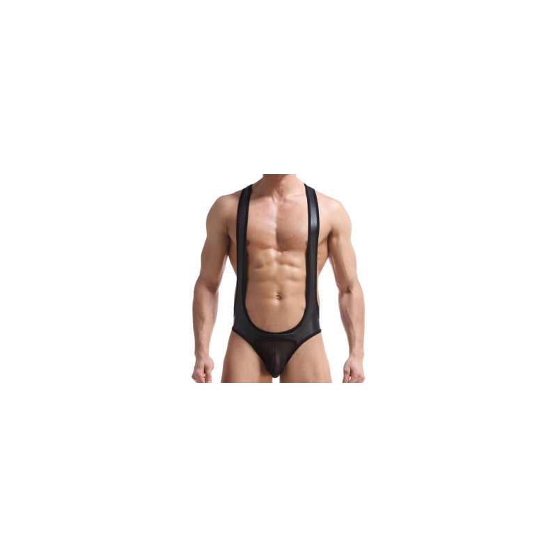 Jock-Singlet Motor Noir