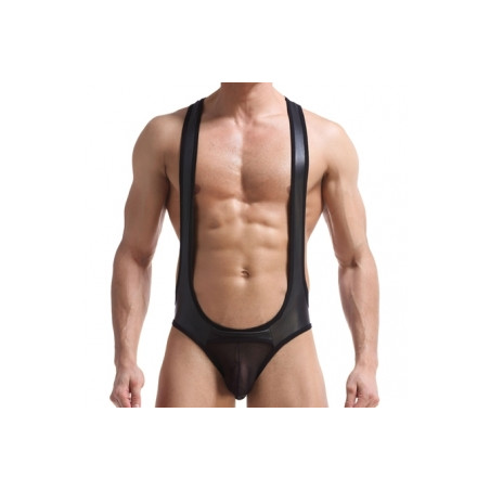 Jock-Singlet Motor Noir