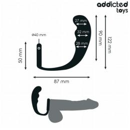 PLUG ANAL AVEC ANNEAU MODÈLE 4 - Addicted Toys