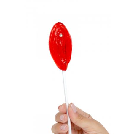' Sucette vulve fraise - Secret Play
