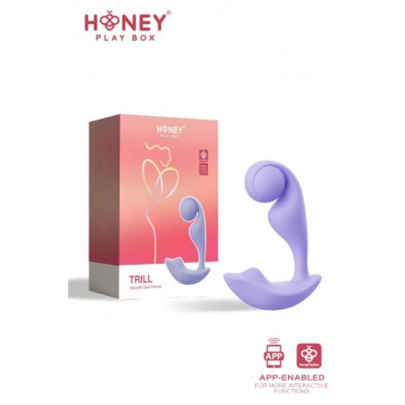 ' Trill Stimulateur Point G et clitoris connecté smartphone USB - Honey Play Box