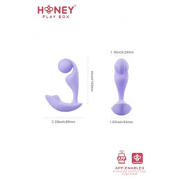 ' Trill Stimulateur Point G et clitoris connecté smartphone USB - Honey Play Box