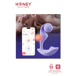 ' Trill Stimulateur Point G et clitoris connecté smartphone USB - Honey Play Box