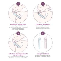 '  Bougie vaginale - kit taille large - Vagiwell