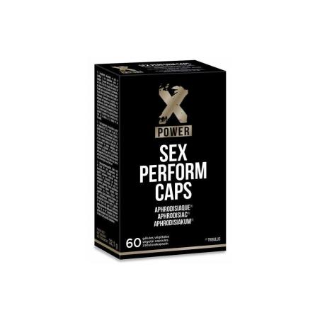 ' Stimulant sexuel Sex Perform Caps 60 gélules - X POWER
