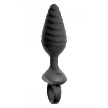 'Plug vibrant flexible avec Design en spirale - Anos