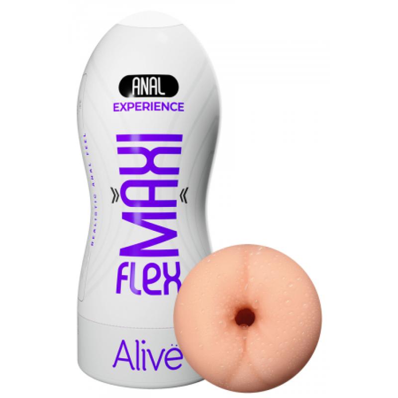 Masturbateur Maxi Flex  Experience Anale - Alive