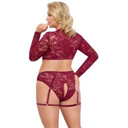 Ensemble 2P avec Jarretiere 2251353 - Cottelli