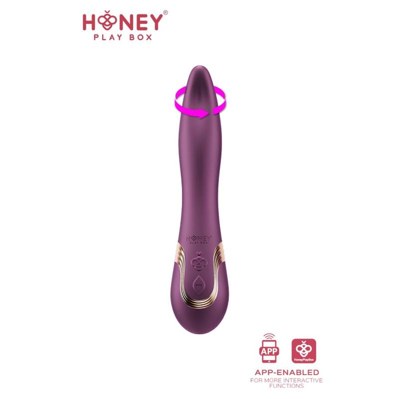 ' Fling stimulateur clitoris effet langue oscillante connecté smartphone - Honey Play Box