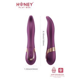 ' Fling stimulateur clitoris effet langue oscillante connecté smartphone - Honey Play Box