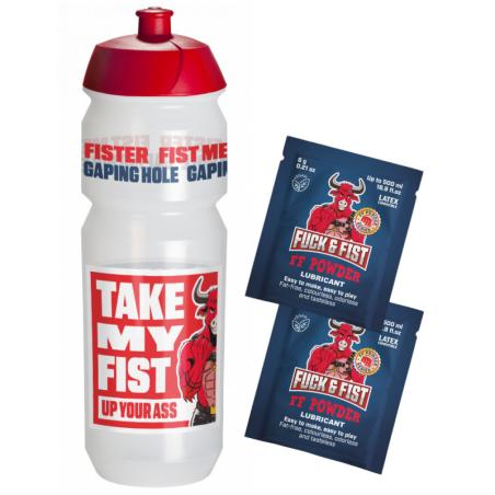 'Bouteille pour Lubrifiant 750ml + 2 Sachets FF POWDER 6g - Fuck & Fist