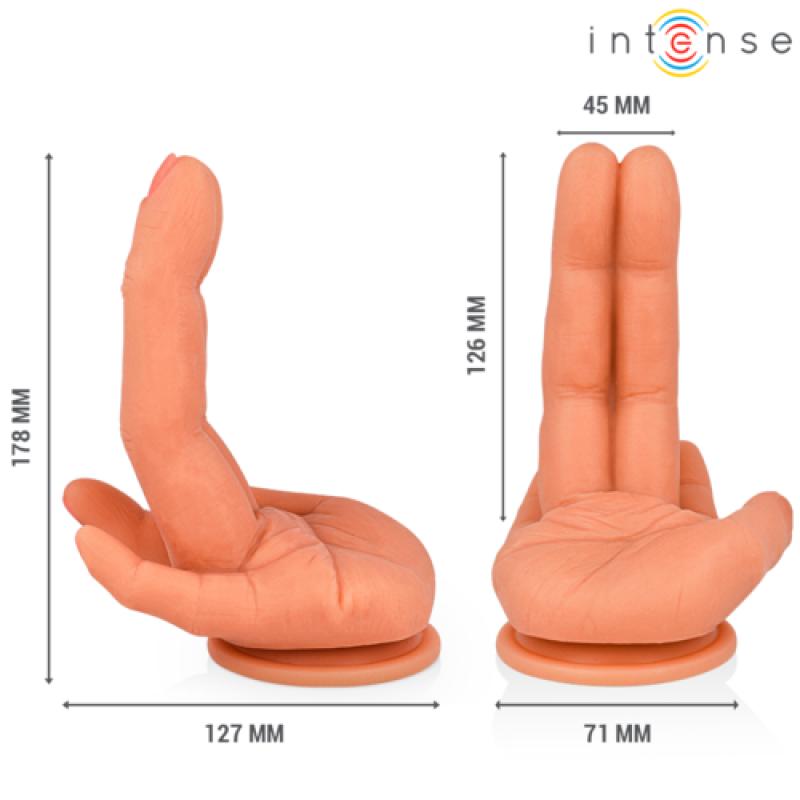 Leela stimulateur point G Main Flexible 12.6 cm - Intense