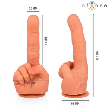Hubert stimulateur point G Main Flexible 14.2 cm - Intense