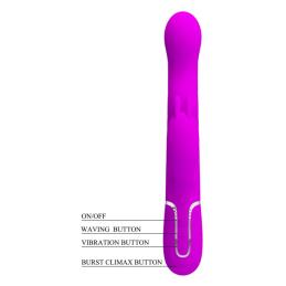 'Vibro rabbit Laursen 14 x 3.7cm - Pretty Love