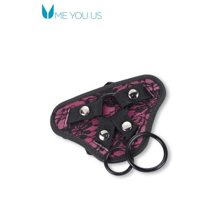 LACE HARNESS ROSE HARNAIS POUR GODE VENTOUSE - ME YOU US