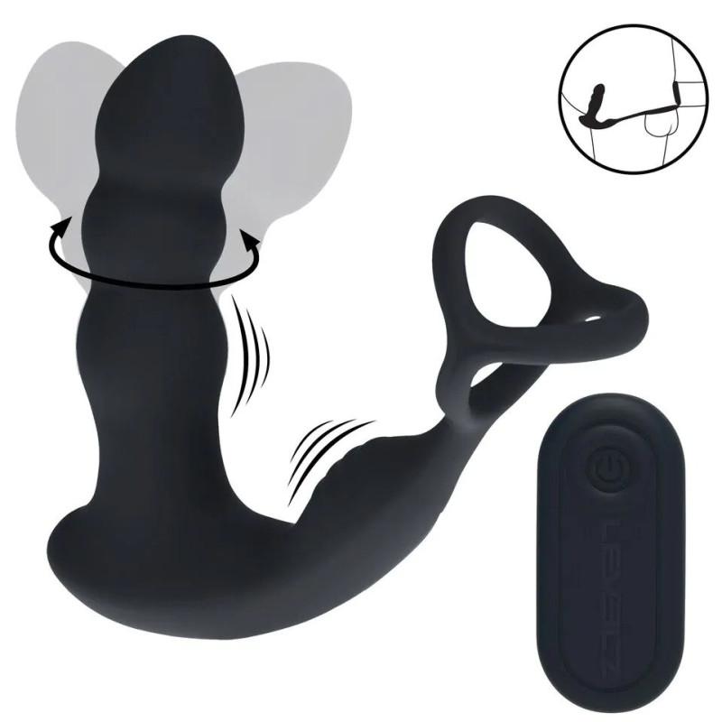 Plug + Ballstretcher Rotateez 10.5 x 3.4cm - Levelz