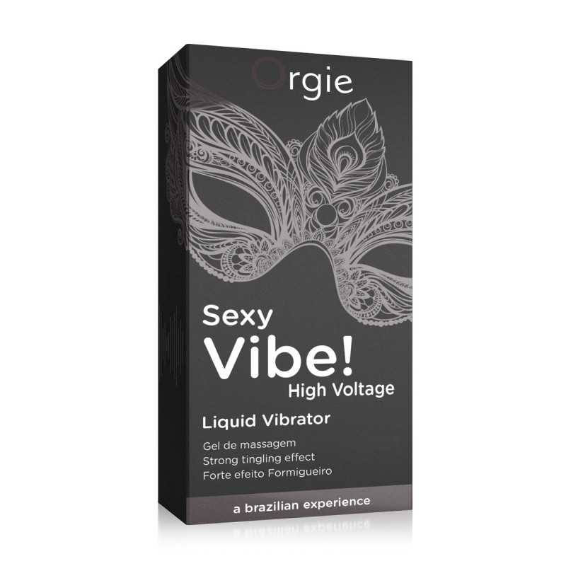 Sexy Vibe High Liquid Vibrator Gel Orgie