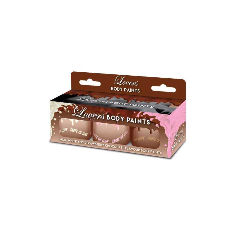 Intime-et-Sens Loveshop 89 Set Body Painting Très Gourmand