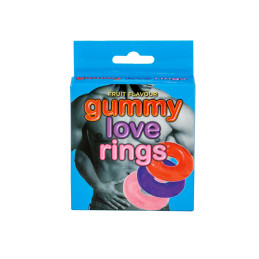 Intime-et-Sens Loveshop 89 Bonbons Jelly Cockring Lot de 3