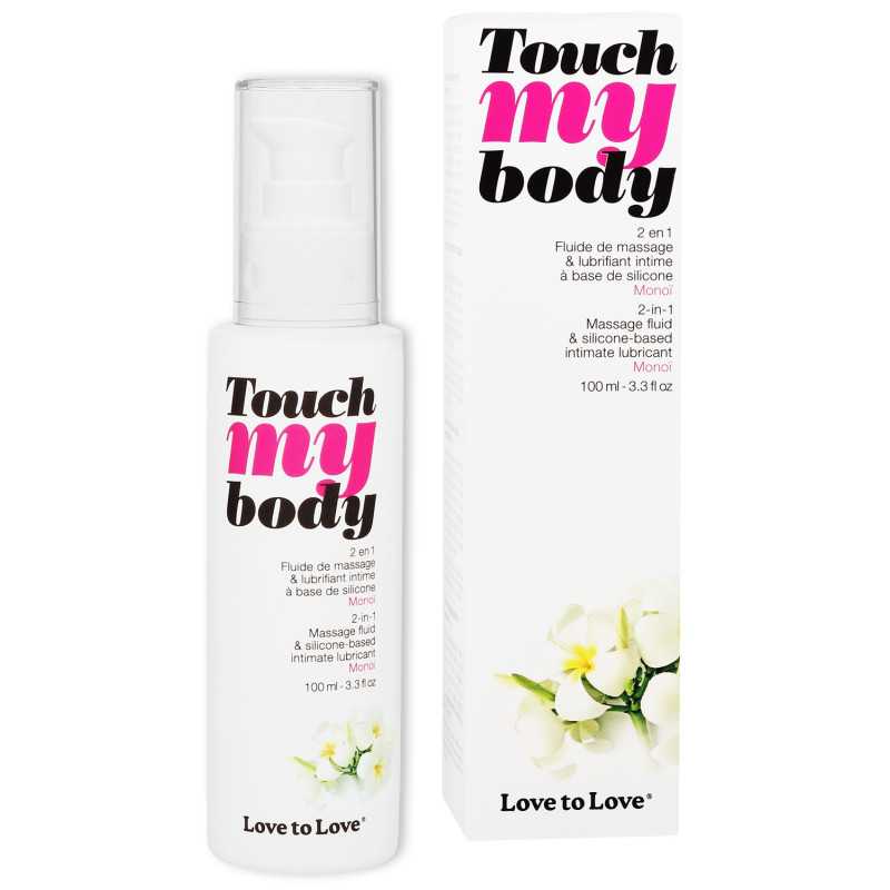 Intime-et-Sens Loveshop 89 Huile de Massage 2 en 1 Touch My Body