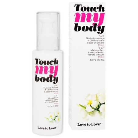 Intime-et-Sens Loveshop 89 Huile de Massage 2 en 1 Touch My Body