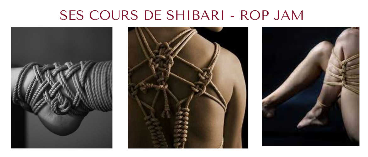 Ses cours de Shibari - Rop Jam